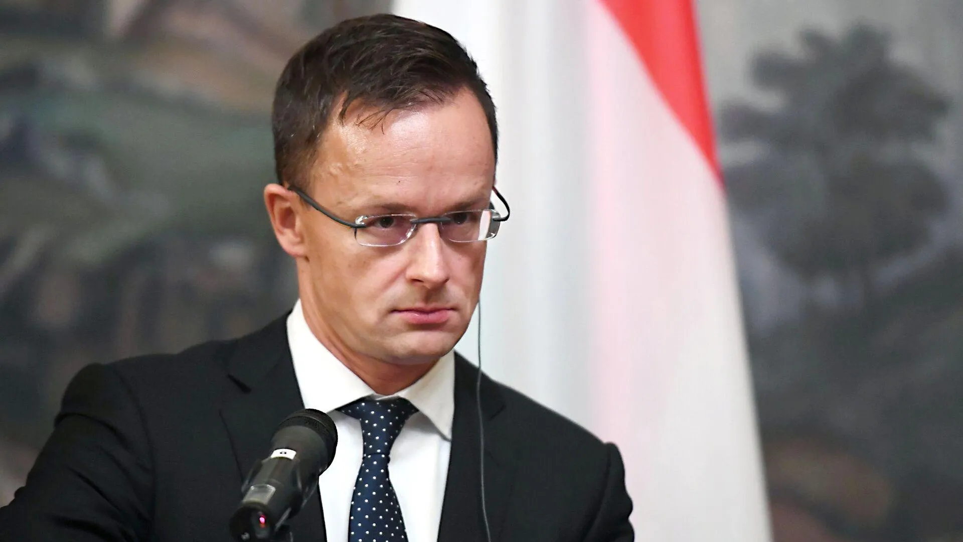 Министр иностранных дел Венгрии Петер Сийярто