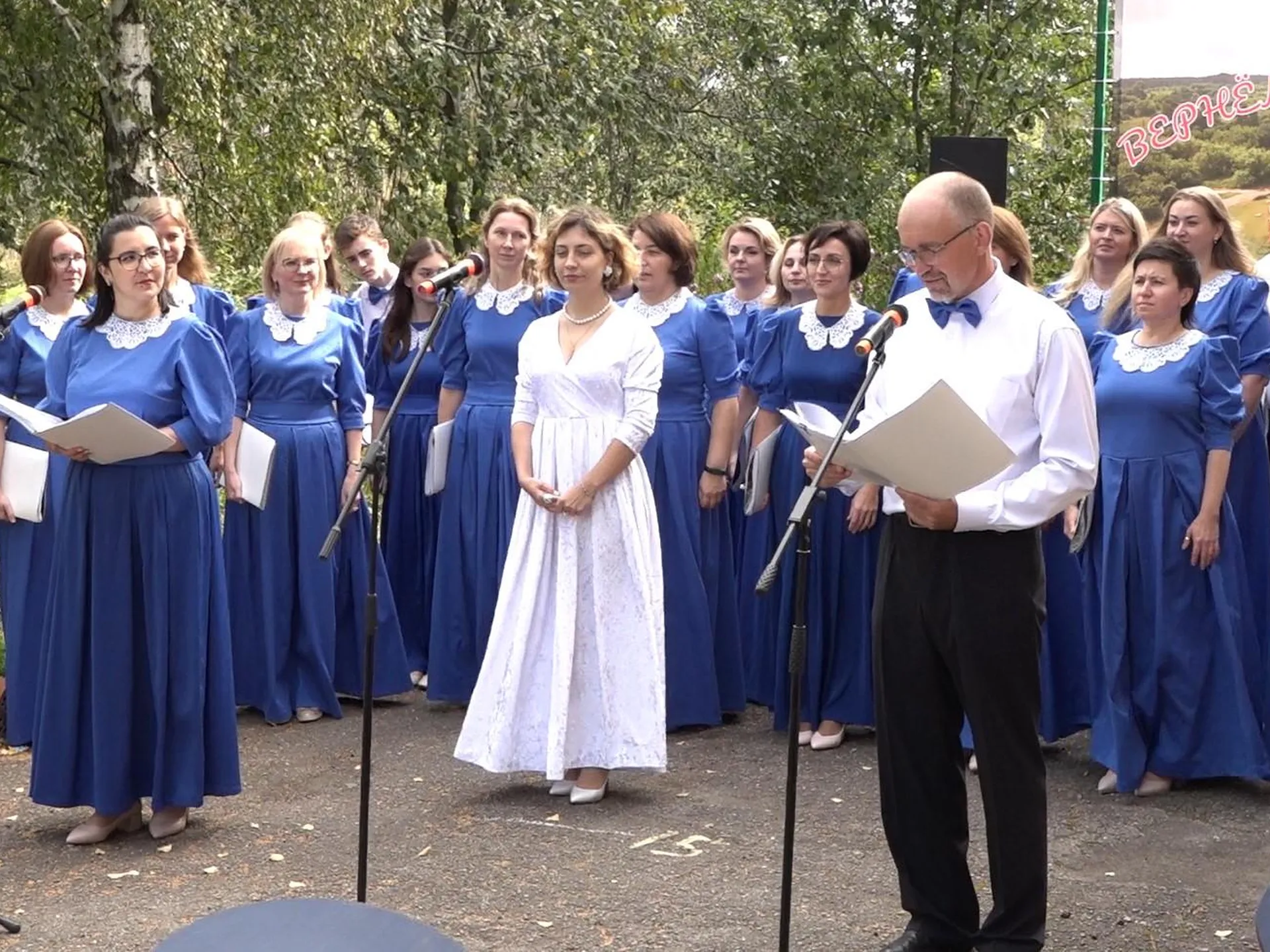 Домодедовский хор «Апрель» принял участие в благотворительном концерте по восстановлению храма в Рязанском селе Чурики