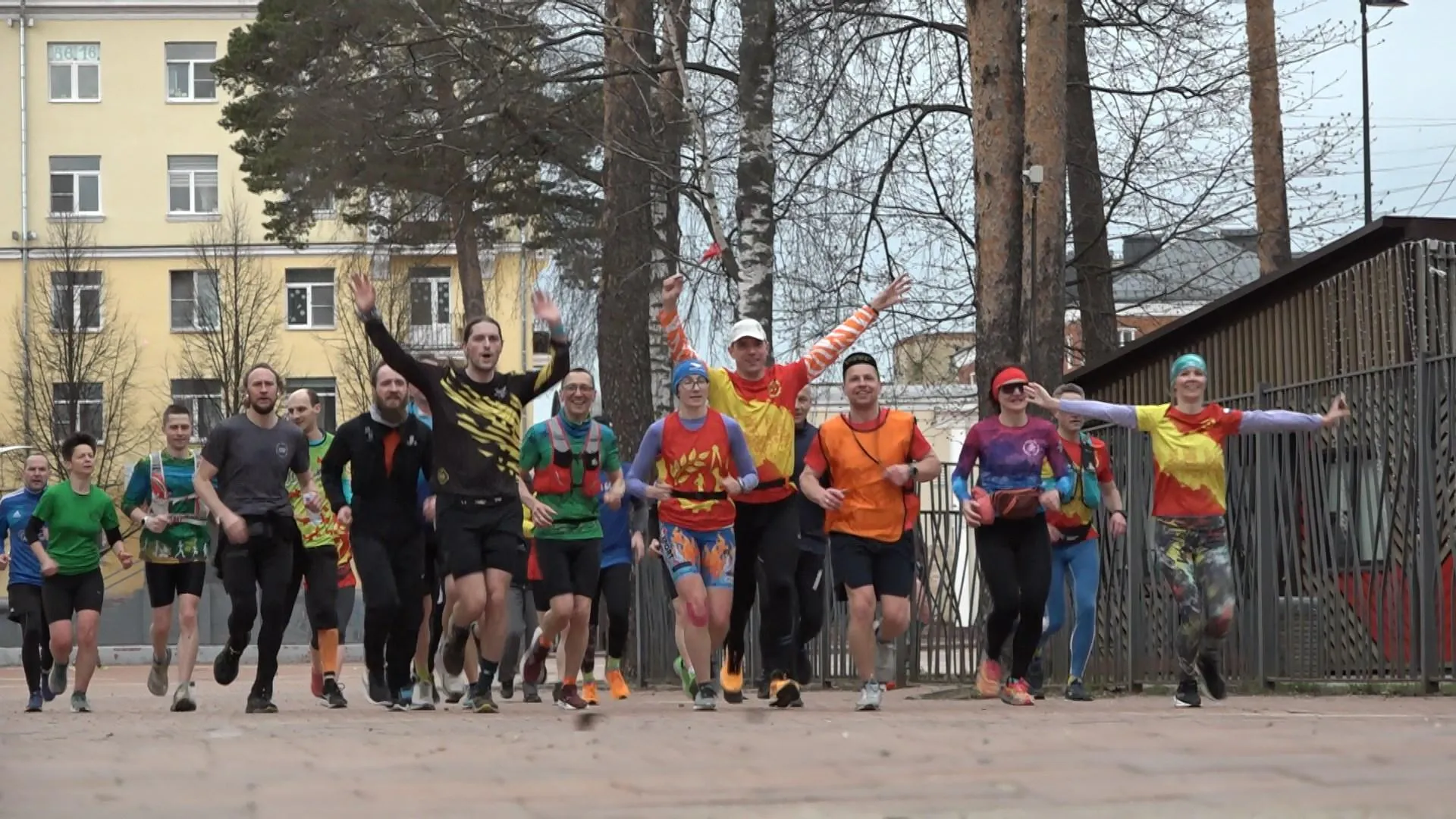 Около 200 легкоатлетов выступили на марафоне в Балашихе