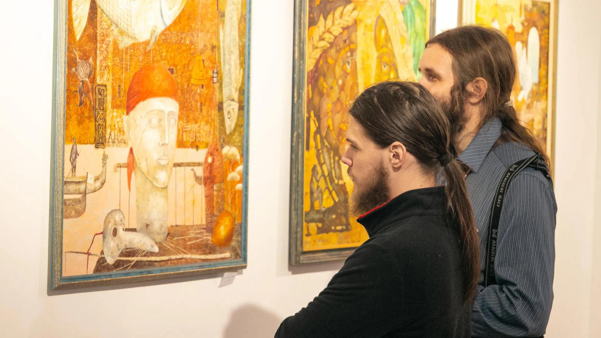 Выставка картин местных художников началась в Зарайске