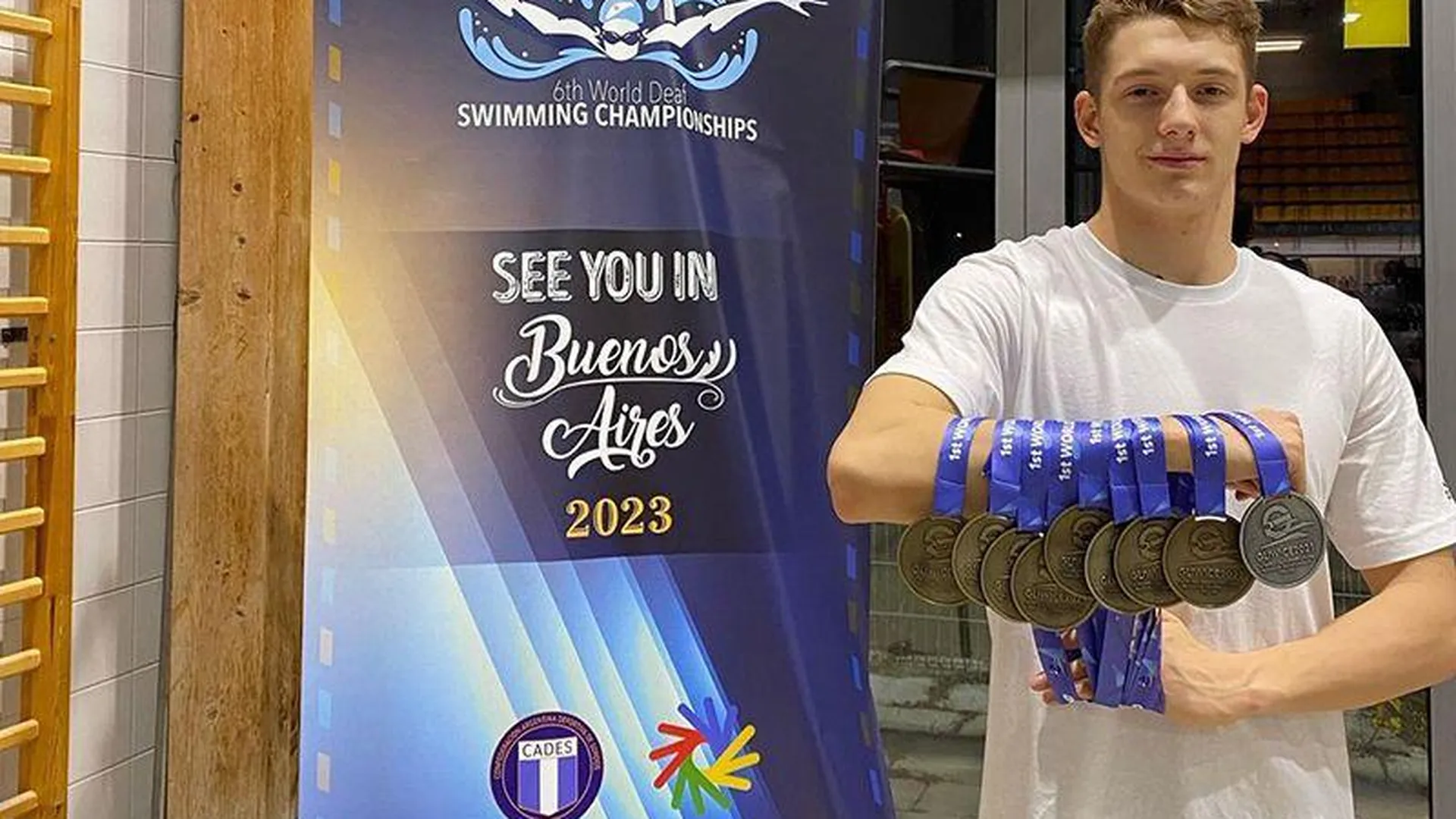 Глухой пловец из Серпухова стал триумфатором чемпионата мира 