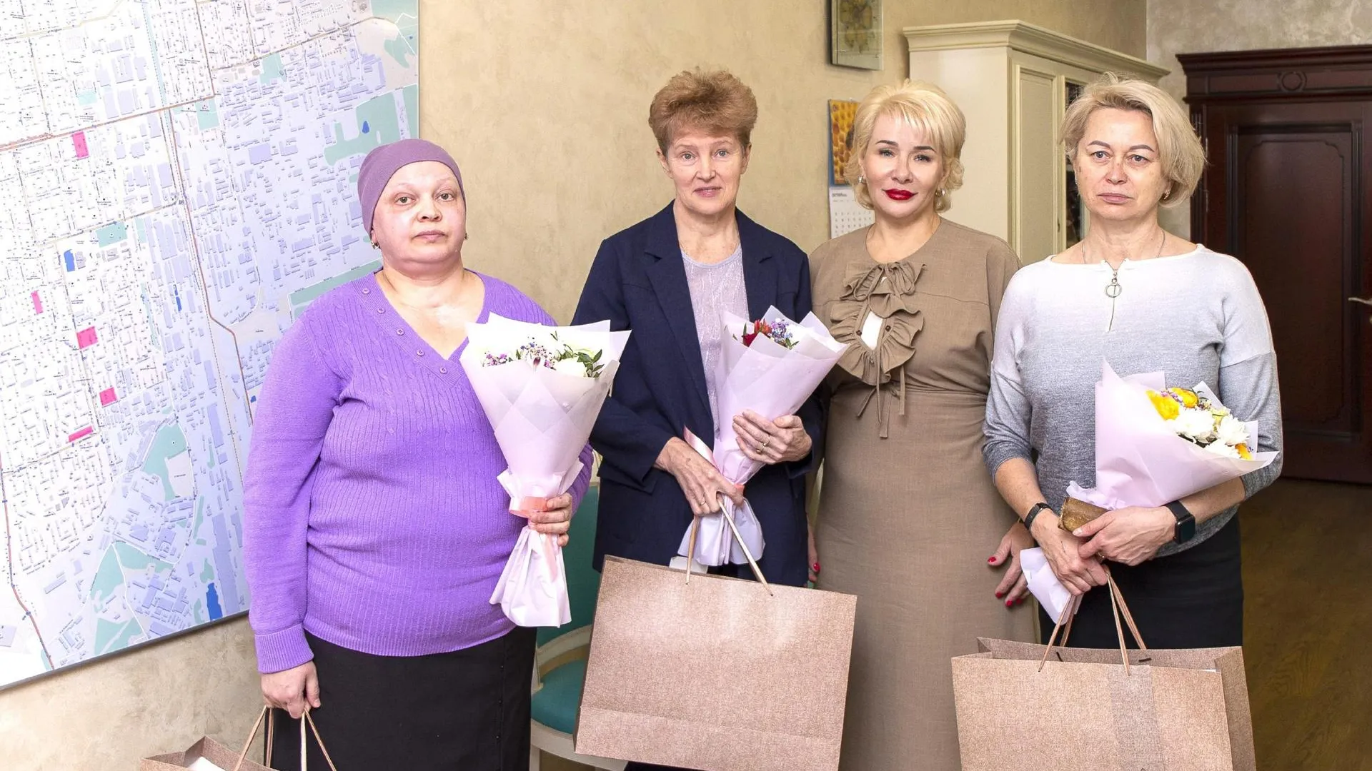 Глава Электростали встретилась с матерями бойцов, погибших на СВО