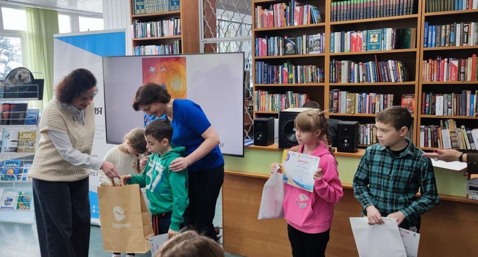 Победителей экологического конкурса детского рисунка наградили в Щелкове
