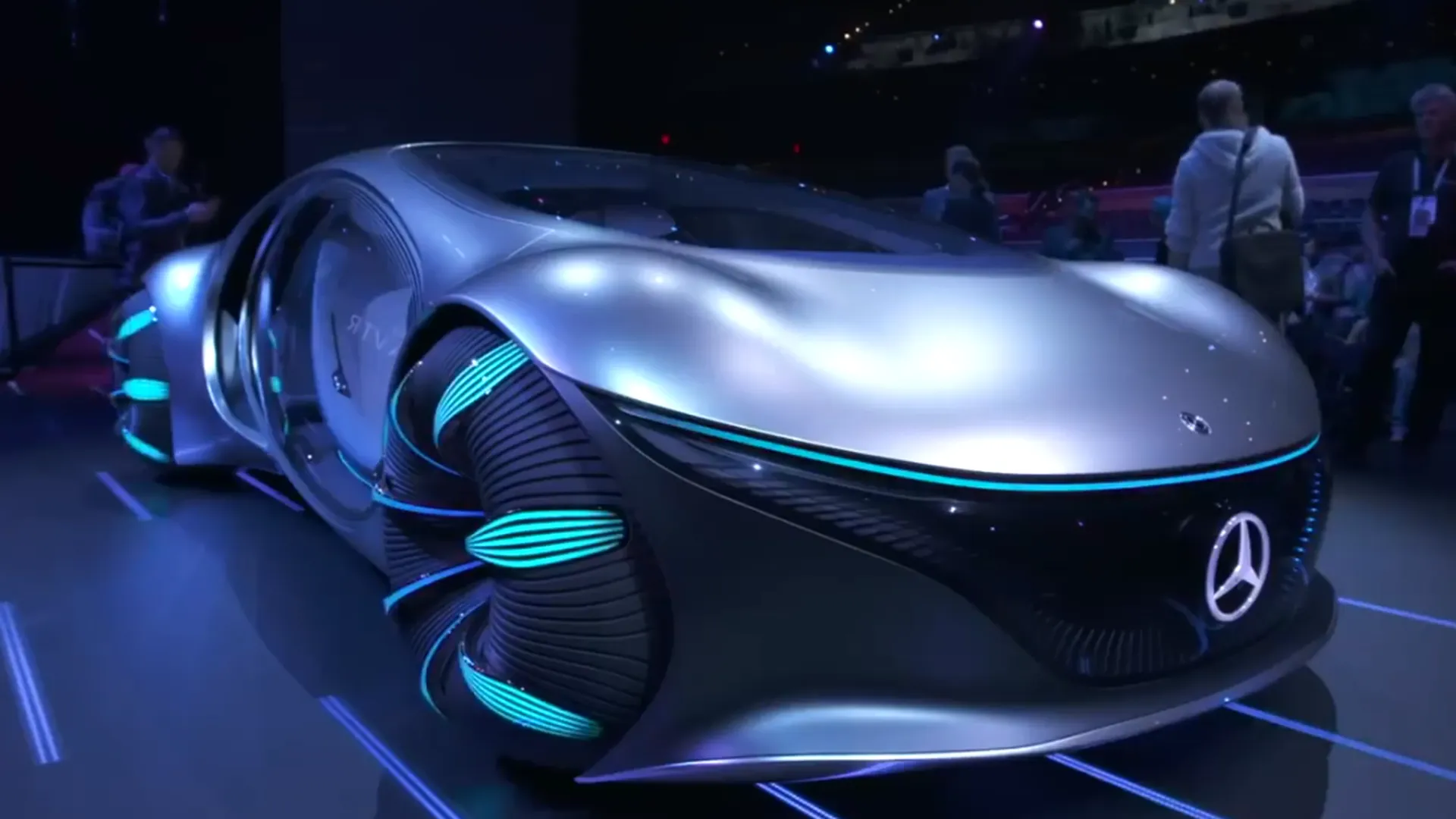 Mercedes представил футуристический автомобиль в стиле фильма «Аватар»