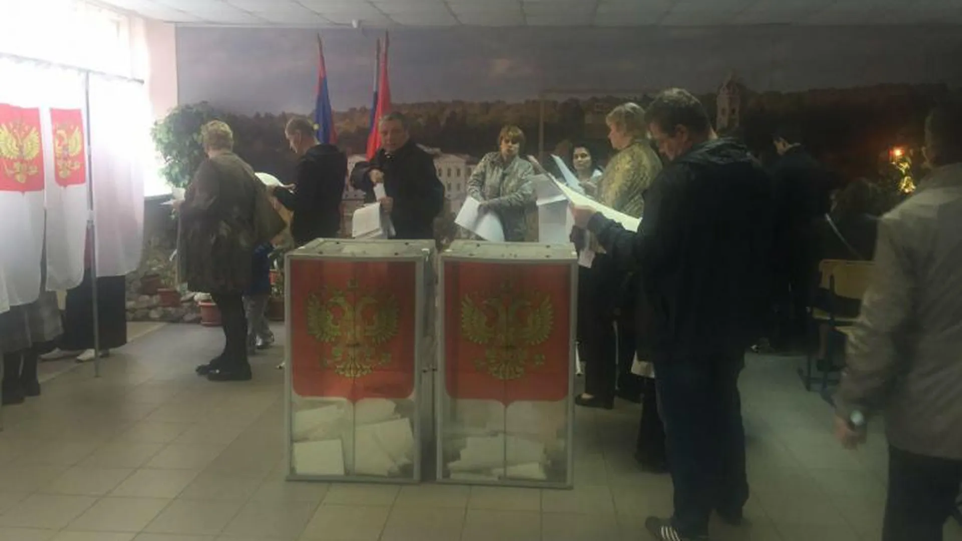 В Подольском избирательном округе ГД явка на час дня составила 4,7%