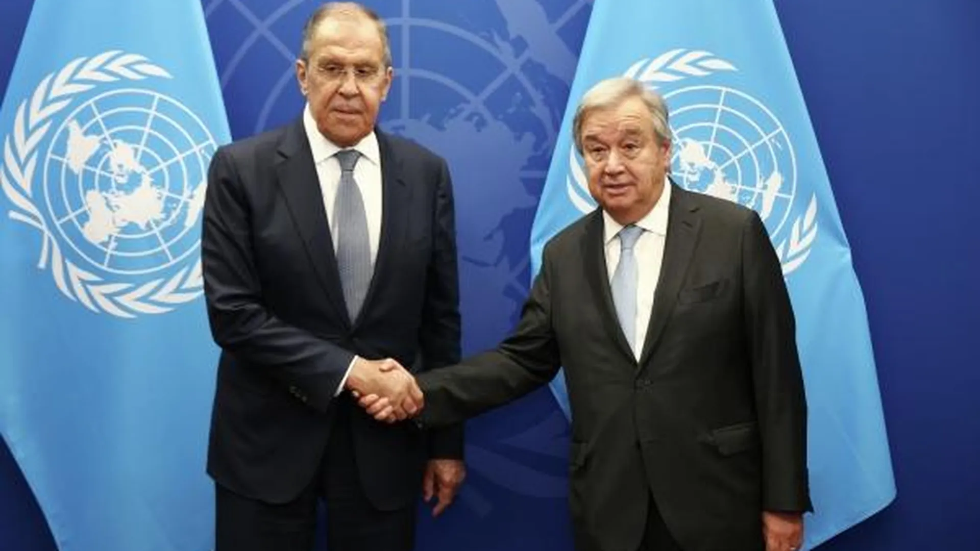 Лавров и Гутерриш обсудили сотрудничество России и ООН