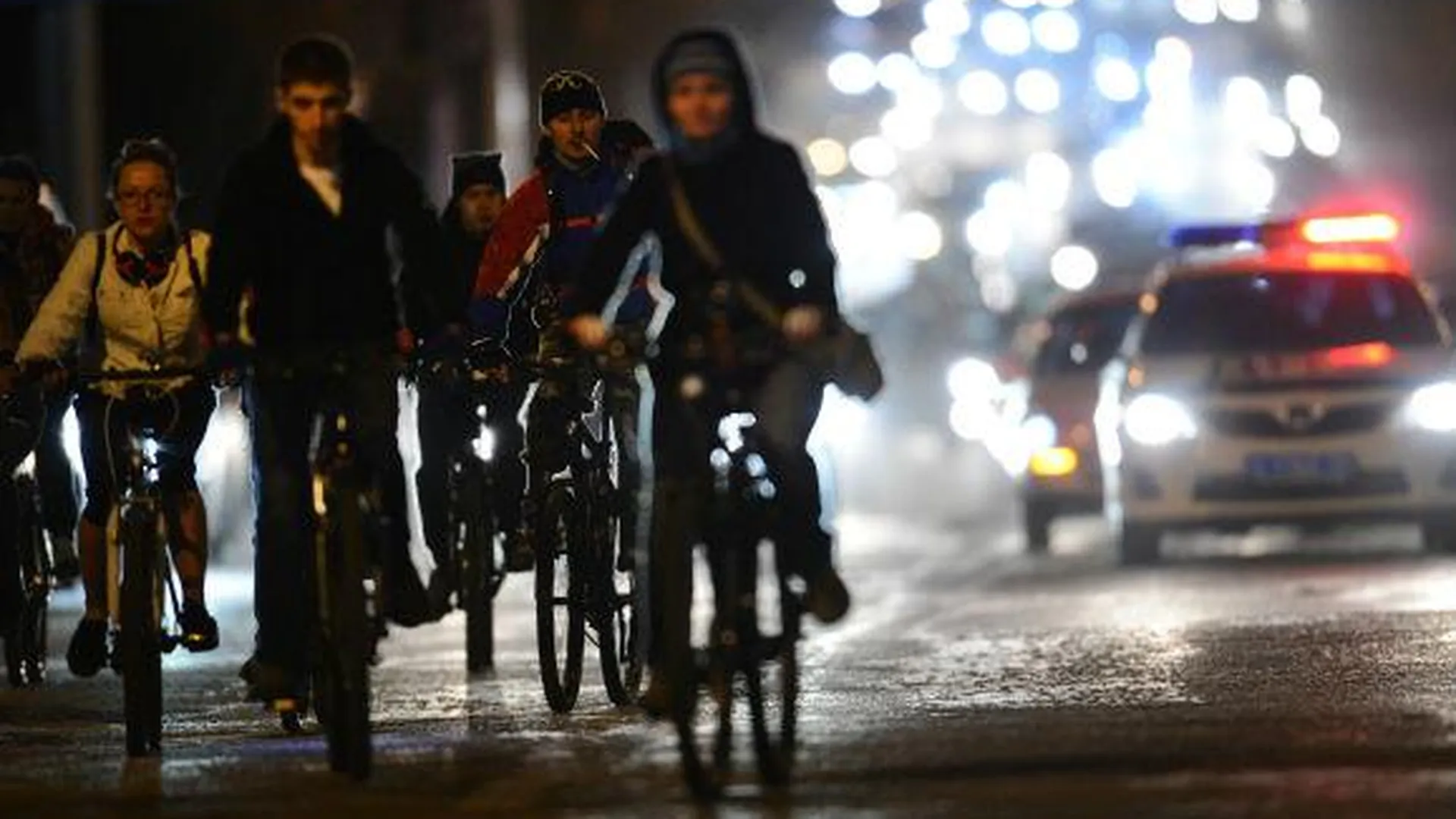 Более 800 участников собрал ночной велопробег в Жуковском 