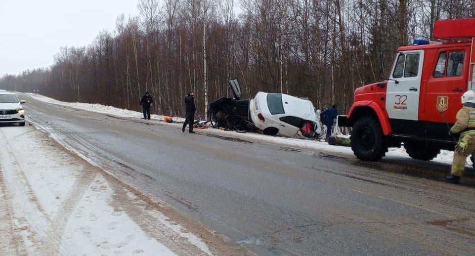 МВД: три человека погибли, четверо пострадали в ДТП под Ярославлем