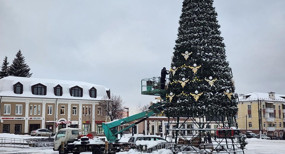 Уникальную 25-метровую ель установят в центре Ногинска к Новому году
