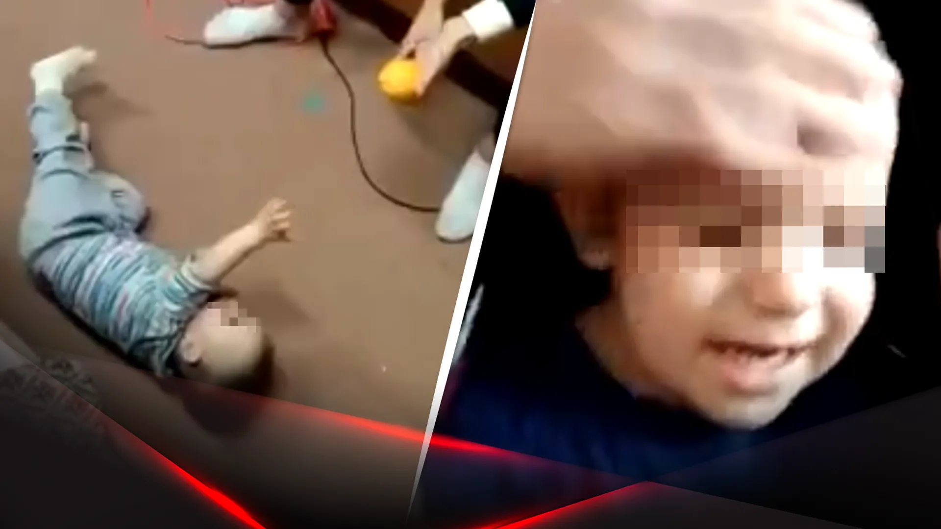 Кадры из видео с издевательствами над ребенком в детдоме