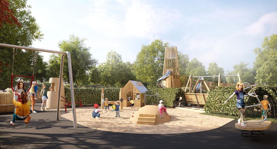 Супоневский лесопарк в Звенигороде полностью благоустроят в 2024 году