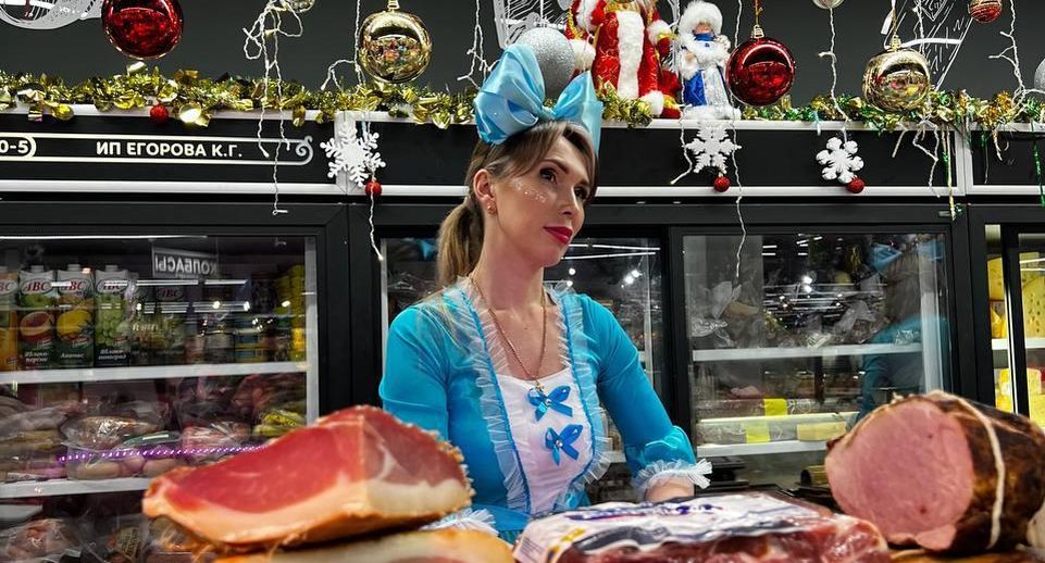 Итоги конкурса на лучшее праздничное украшение были подведены на рынке в Одинцово