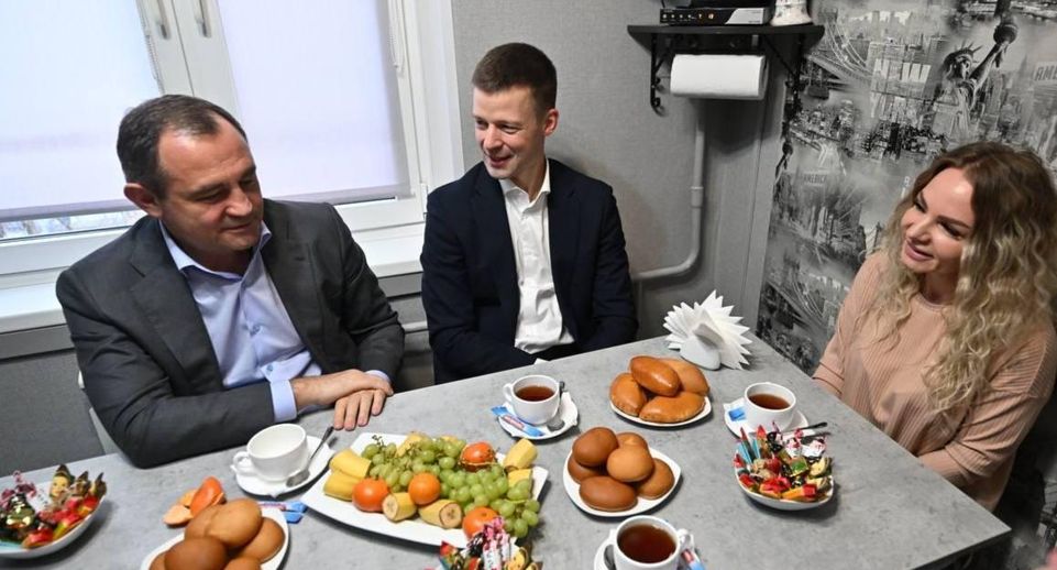 Председатель Мособлдумы Брынцалов встретился с семьей участника СВО в Балашихе