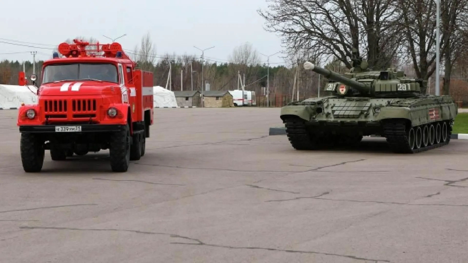 Жители Белгородской области сообщают о пожаре в военном госпитале в Валуйках