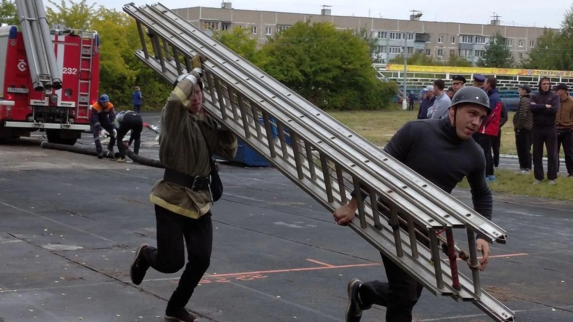 Летнее первенство по пожарно-спасательному спорту прошло в Подольске