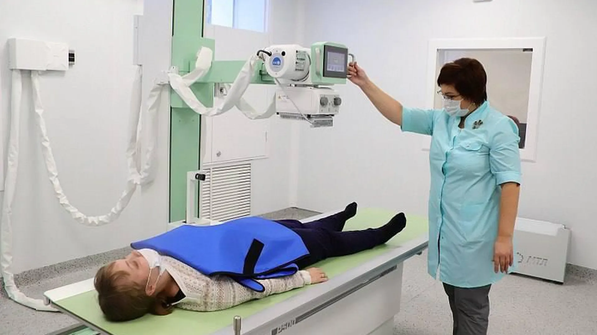 Новые кабинеты для рентгена появились в четырех медцентрах Воскресенска с 2022 года
