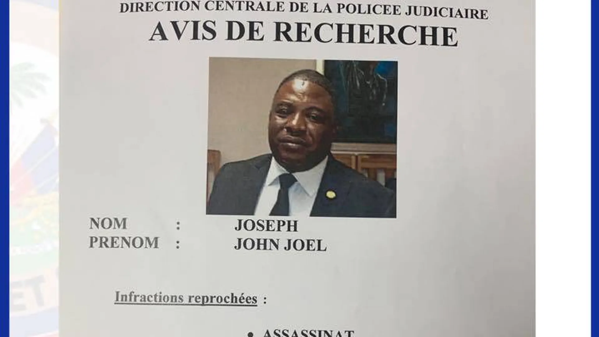 Экс-сенатора Гаити заподозрили в причастности к убийству президента