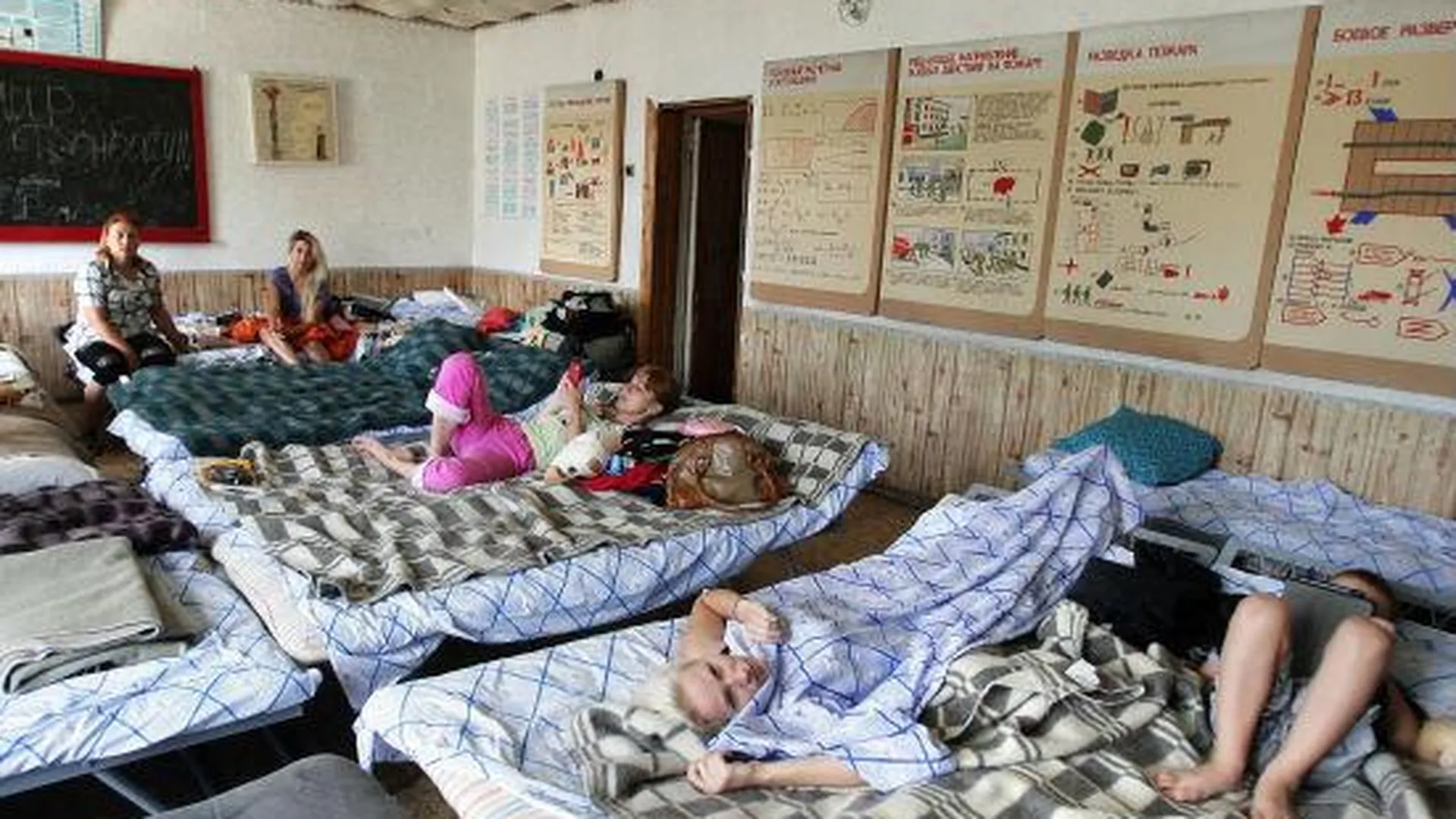 Размещение беженцев с Украины обошлось примерно в 60 млн руб
