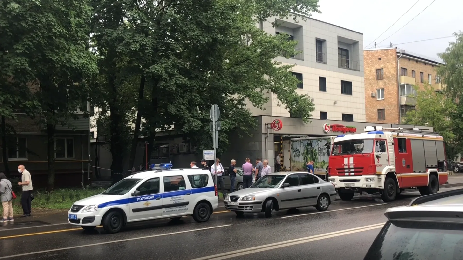 Пожар в квартире в Москве перепутали со взрывом