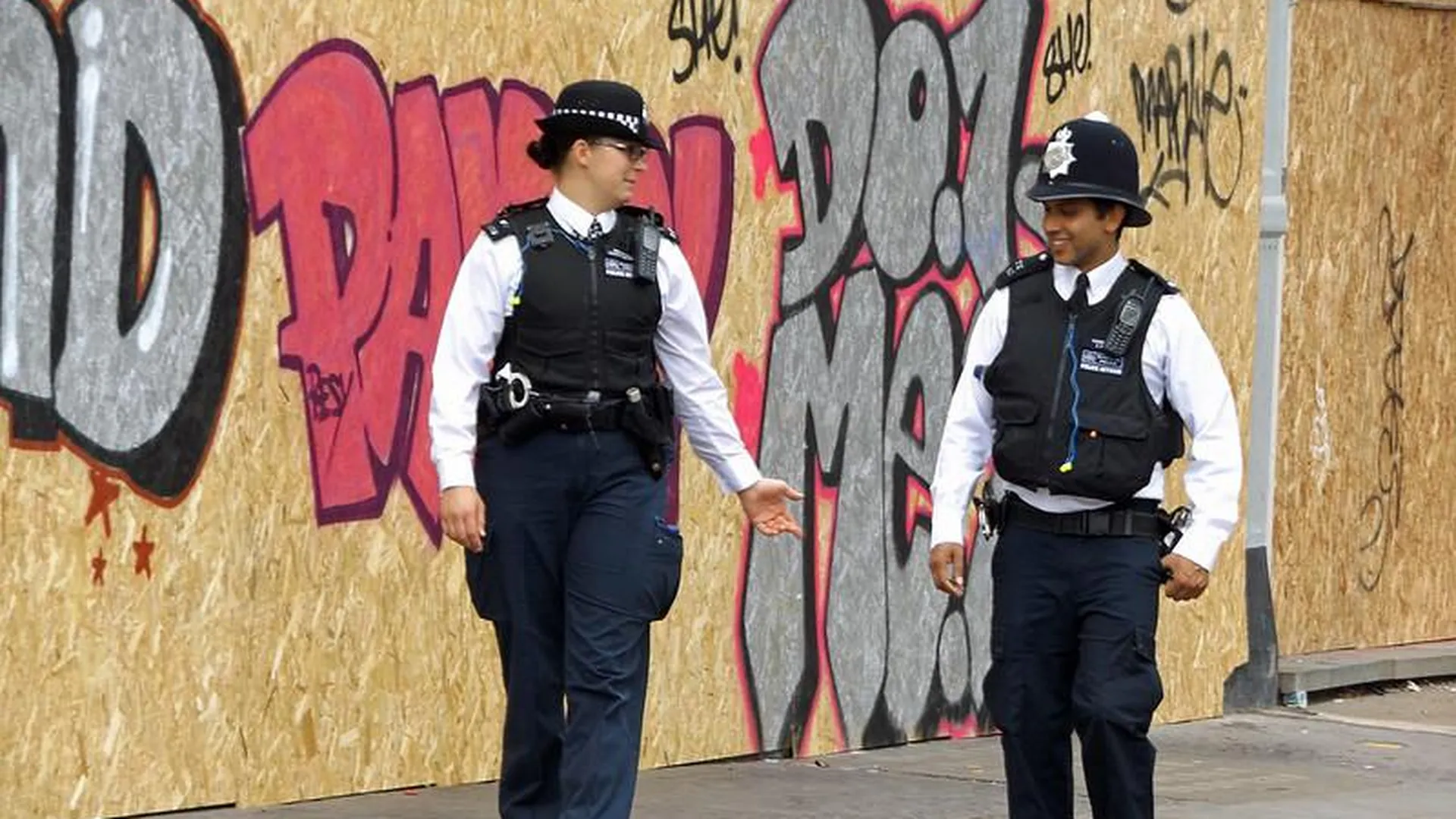 Лондонских полицейских покусали на карнавале