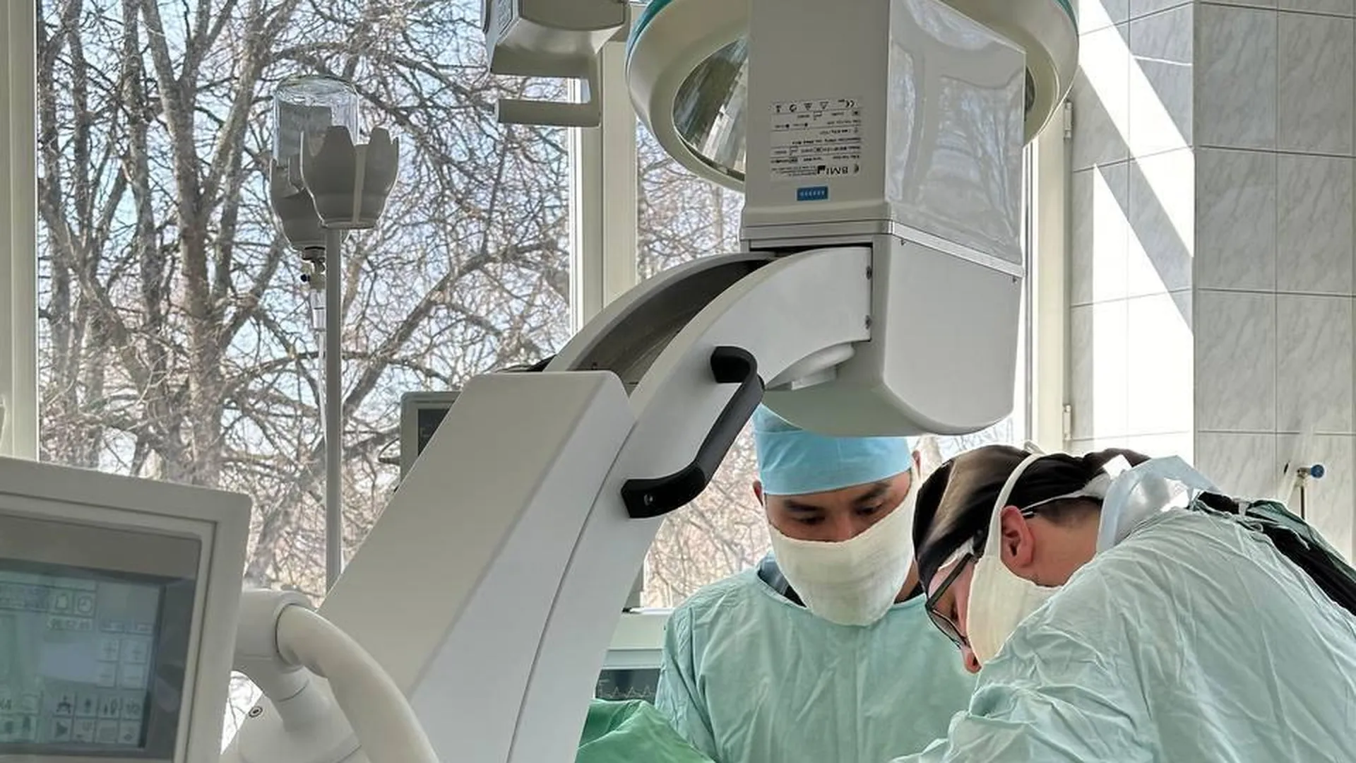 Больница в Электростали получила передвижной рентген-аппарат С-дуга