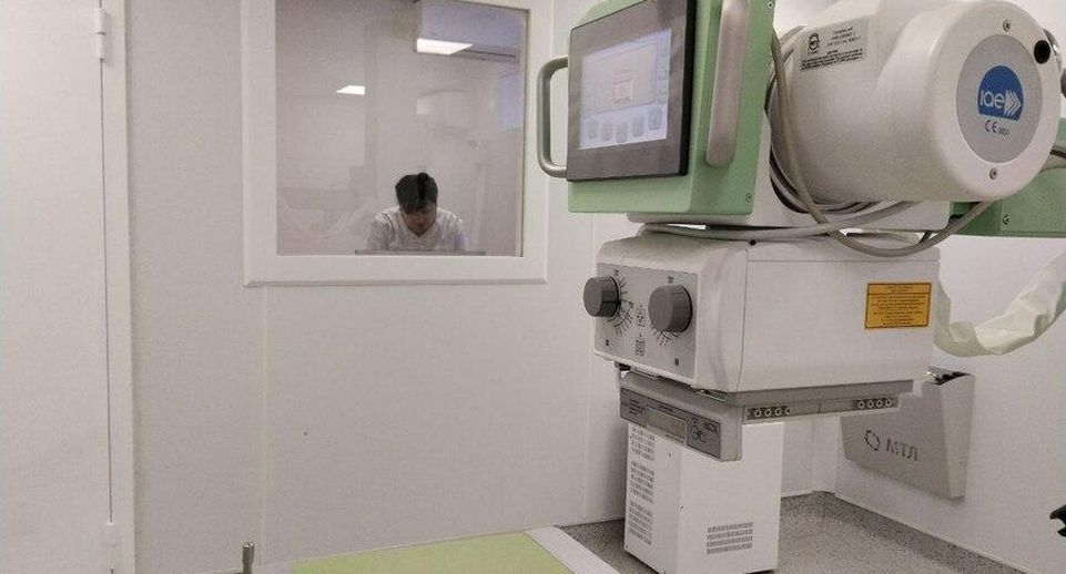 Новый аппарат для рентгенов установили в поликлинике № 13 в Балашихе