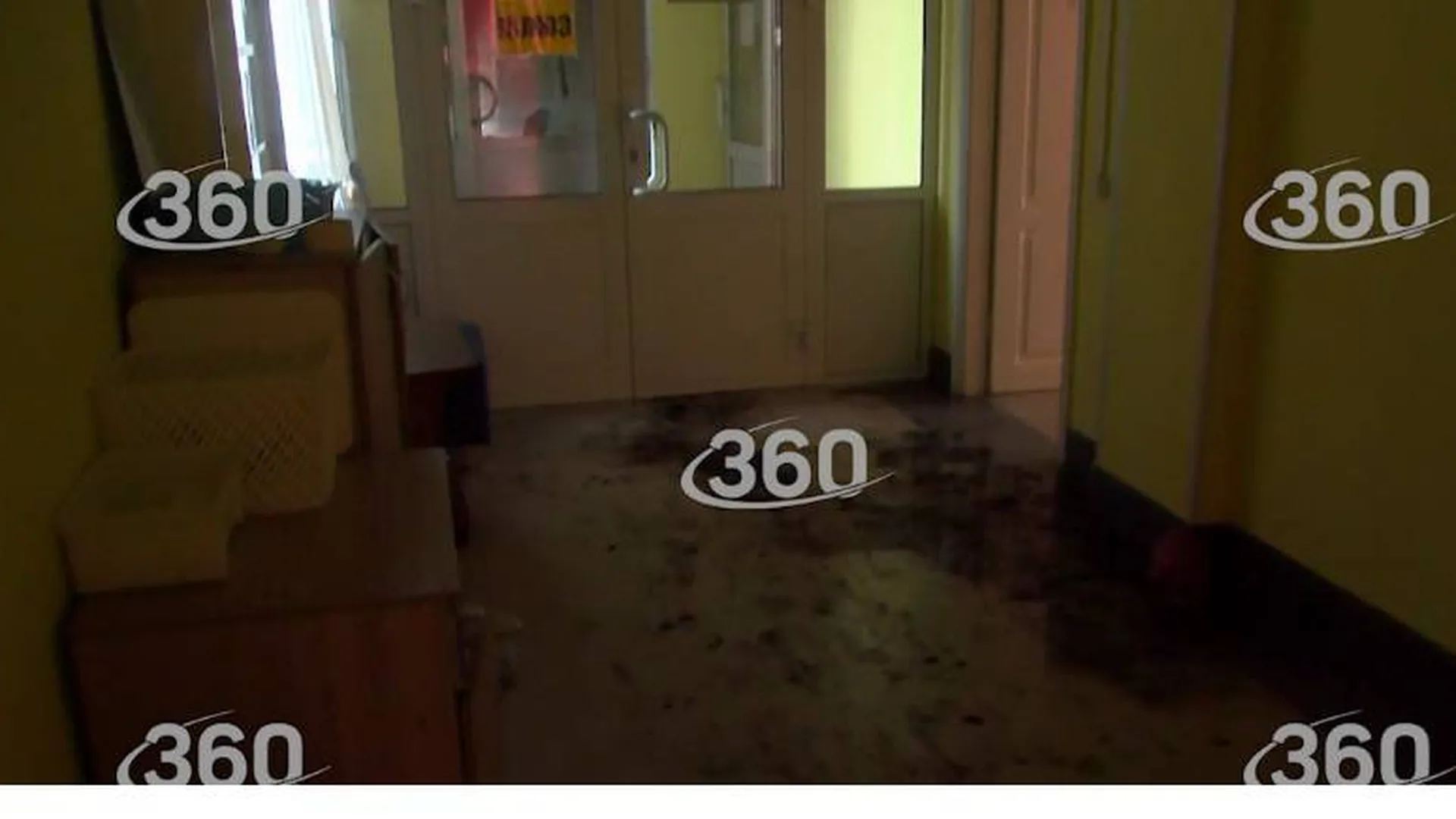 Появилось видео из рязанской больницы, где произошел пожар