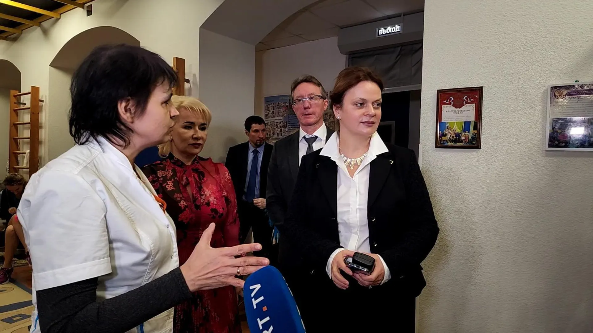 Председатель фонда «Защитники Отечества» Анна Цивилева проверила работу реабилитационного центра в Электростали