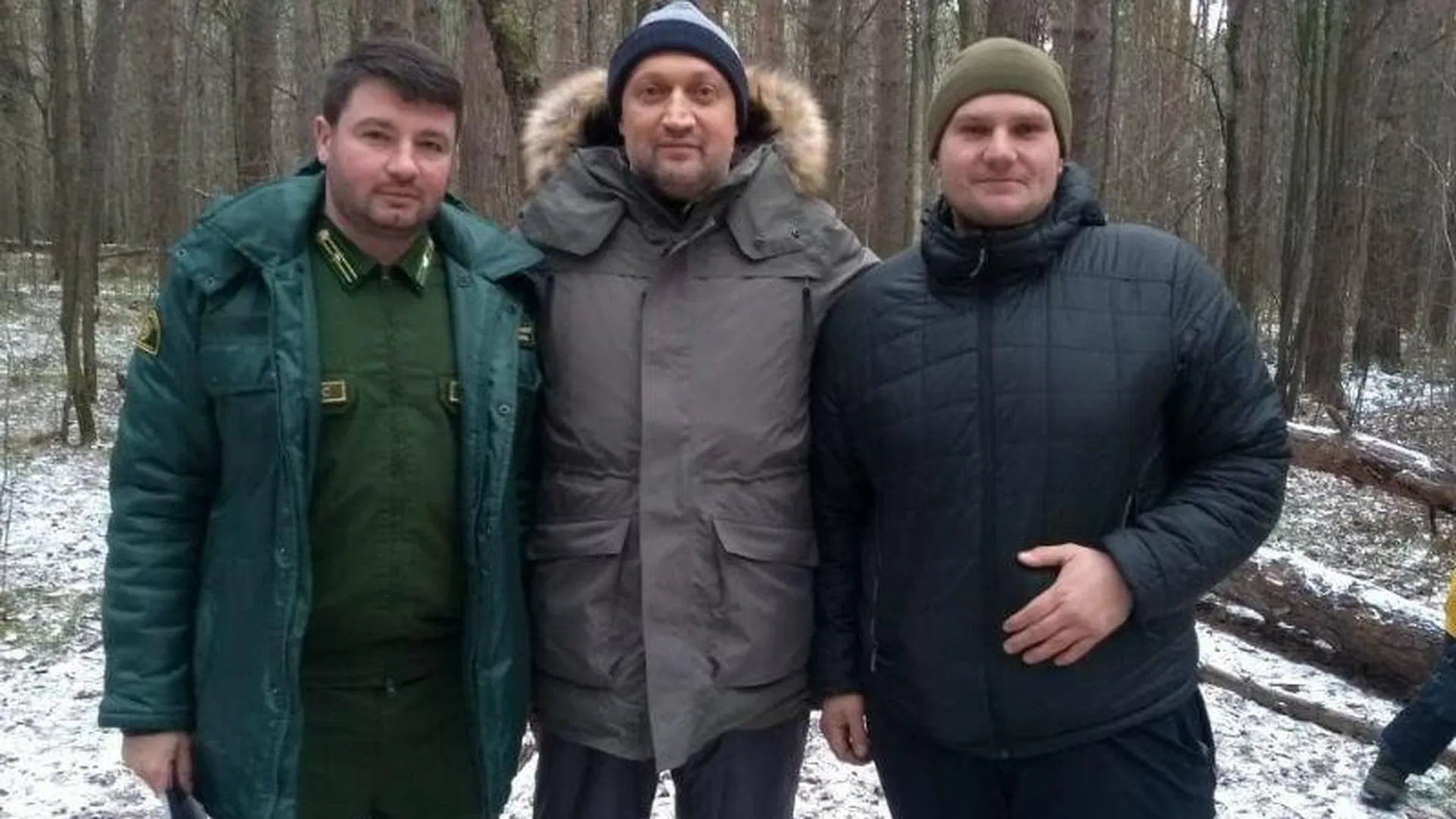 Гоша Куценко снимается в новом сериале в лесах Подмосковья